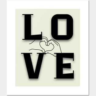 simple love design Posters and Art